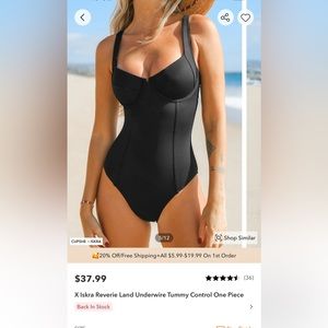 CUPSHE black bathing suit